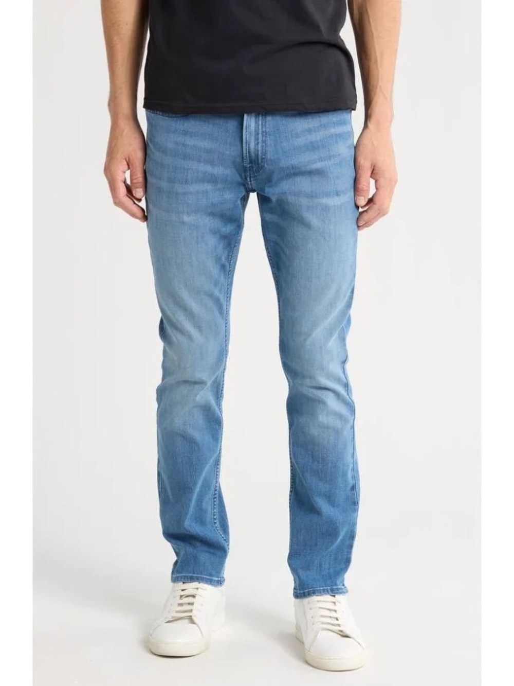 Calvin Klein: Men's Light Blue Slim Straight Jeans. W38xL32